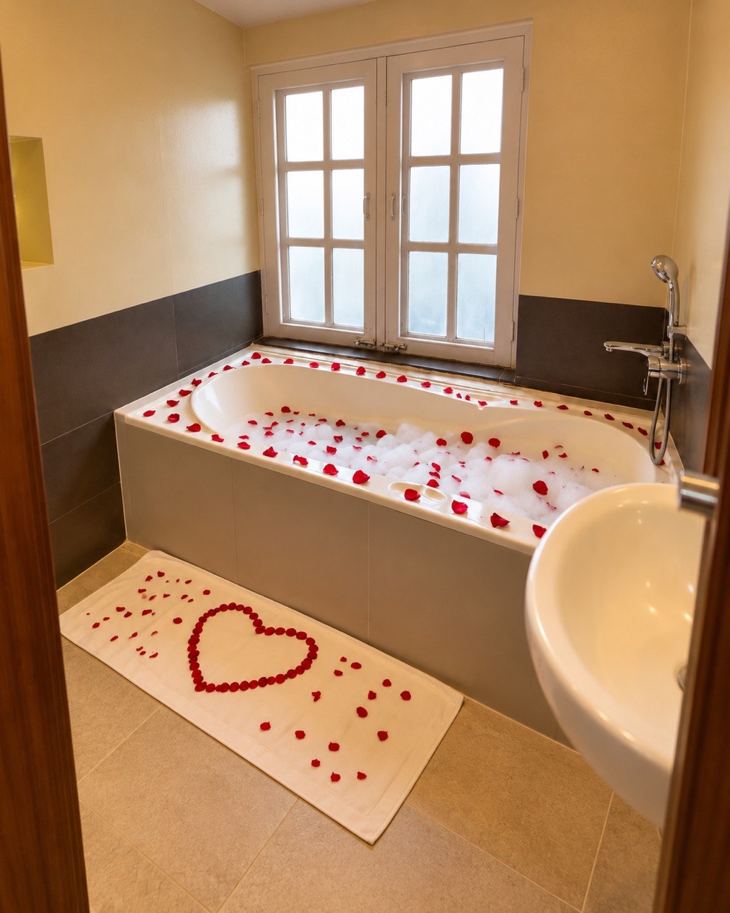 Bathroom with a bathtub